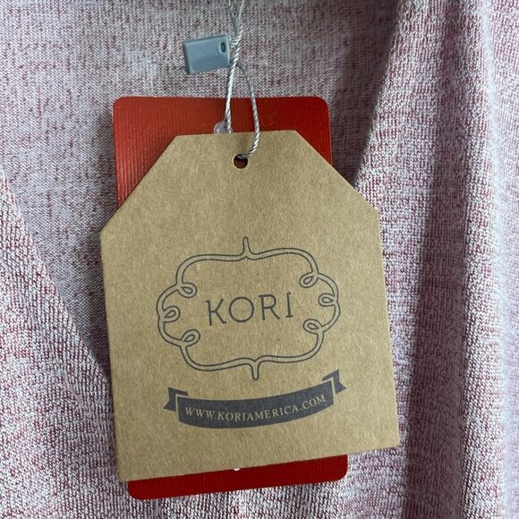 Kori Women Mauve Long Sleeve Choker Top Size Small NWT - Picture 4 of 10